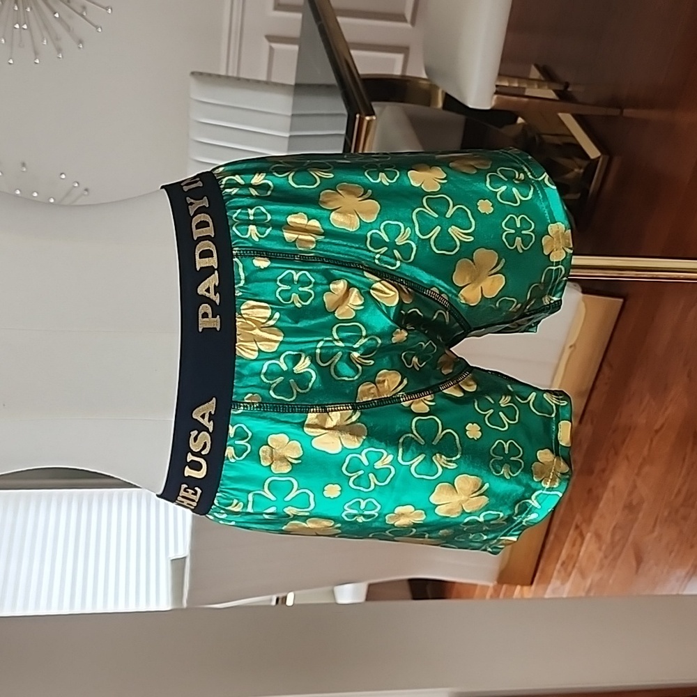 Mens St. Patty's Day Boxers Never Worn